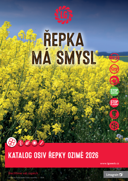 Katalog osiv řepky ozimé 2026